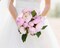 Silk Flowers 2 Bouquets Pink Fake Peonies 14 Heads Faux Peony Flowers with Stems for Wedding Decoration Bride Bouquet Faux Flowers Crafts Floral Arrangement
